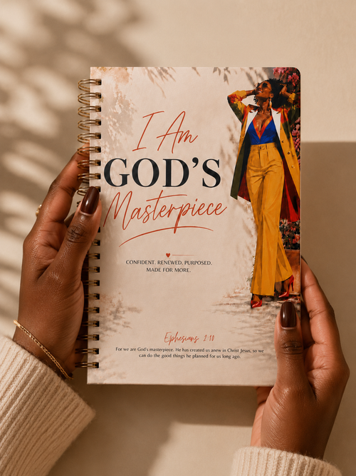 I Am God's Masterpiece  A 60 Day Guided Faith and Wellness Journal